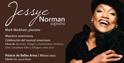 Jessye Norman en Bellas Artes